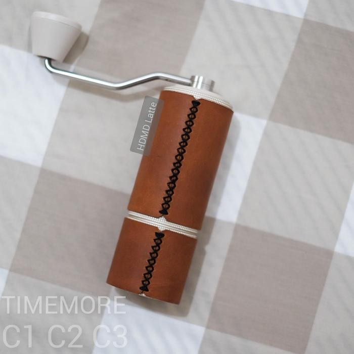 Grinder Timemore Chestnut C3 C2 C1 - Leather Sleeve Full Body