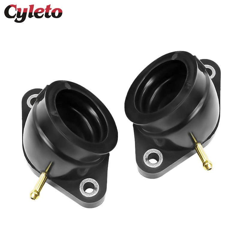 Carburetor Intake Manifold Pipe Interface Adapter for Yamaha XV400 XV 400 Virago 91-94 XV535 XV 535 