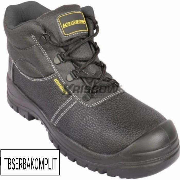 Sepatu Safety Krisbow Type Maxi 6Inch Safety Shoe Boot 6" Size 38-44