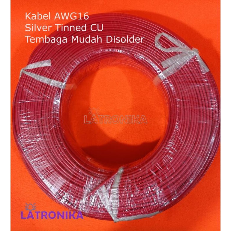 Kabel Awg16 Silver Tinned Cu Per Meter 16Awg Cable Awg 16 Awg Per M
