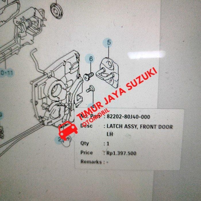Door Lock Pintu Sx4, Neo Baleno Asli Sgp