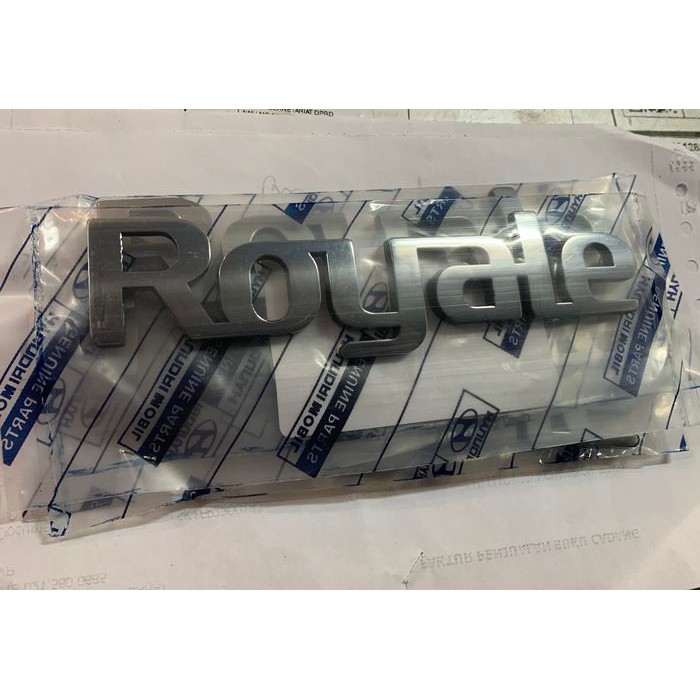 Emblem Tulisan Royale Hyundai H1