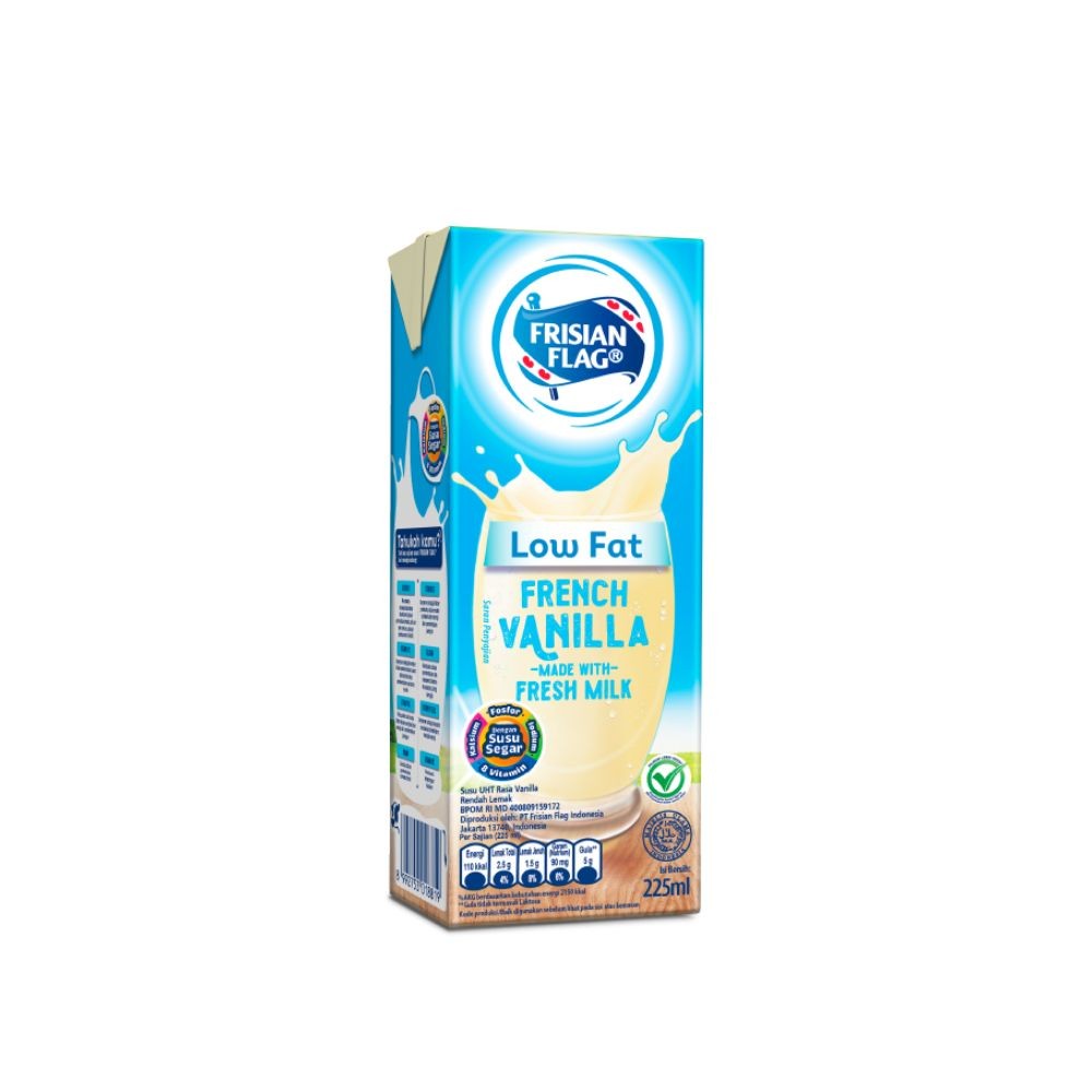 

Frisian Flag UHT Low Fat Vanila 225 ml