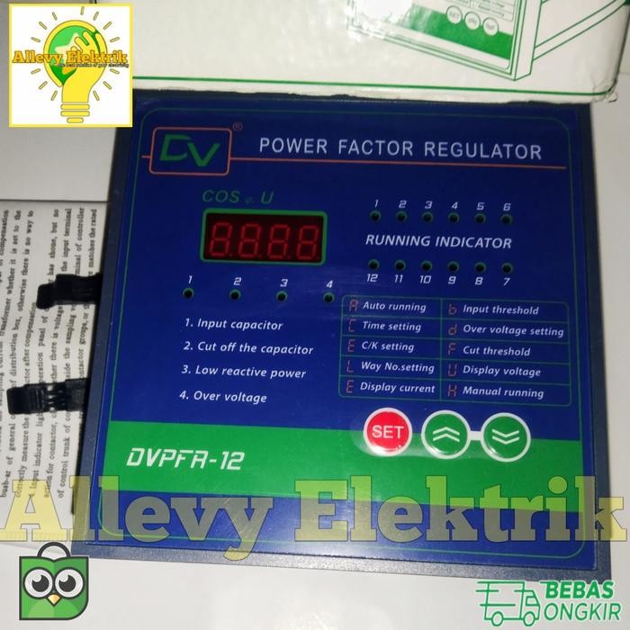 Power Factor Regulator 12 Step DV/DVPFA-12