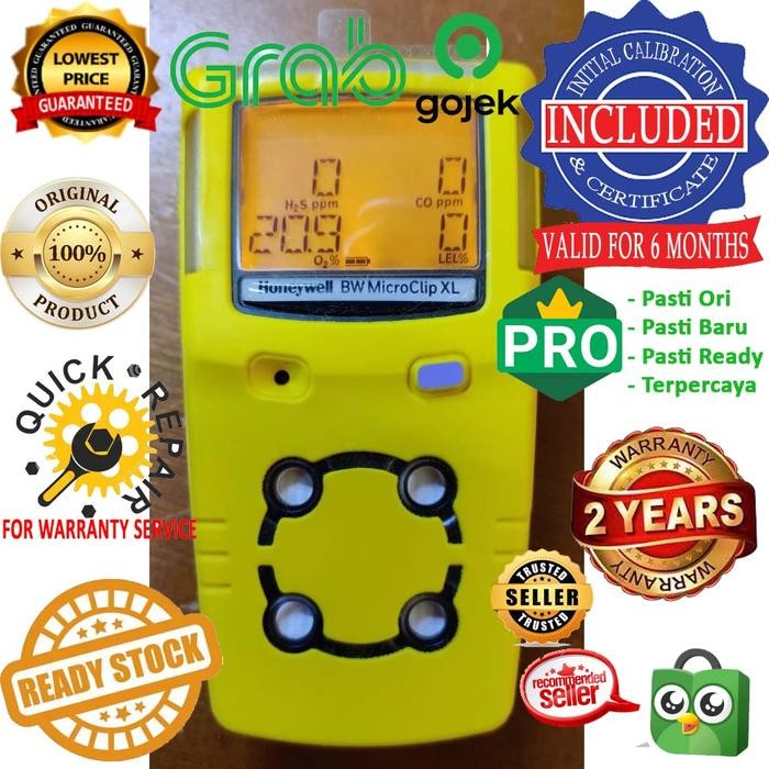 Honeywell Bw Multi Gas Detector Microclip Xl Ori