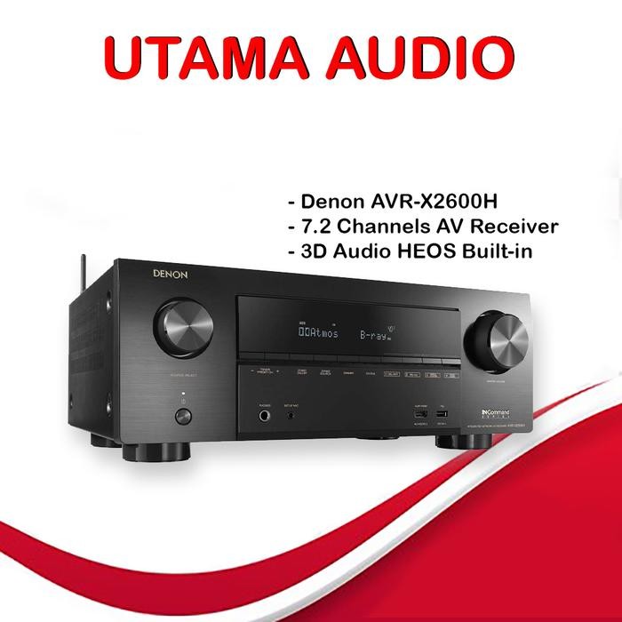 Denon Avrx2600H Av Receiver 7.2 Avr X2600H Bluetooth Dolby Atmos