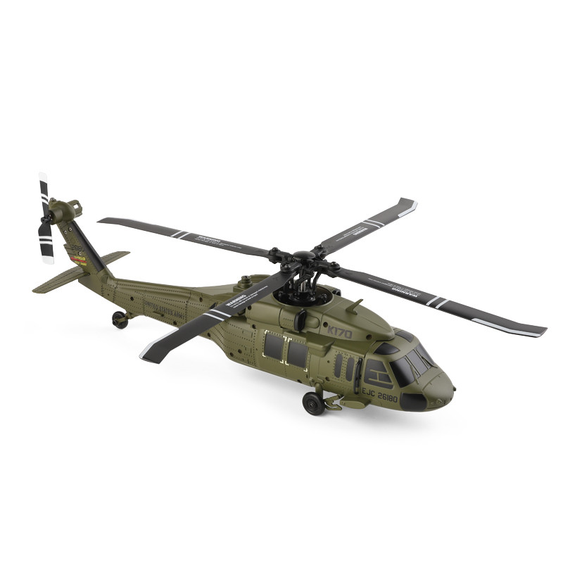 K170 Black Hawk Remote-Controlled Helicopter Four-Way Brushless Fixed Height Model Aircraft Uh60L Rc