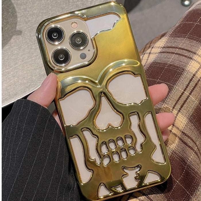 (Allthebest) [READY] CASING TENGKORAK IPHONE XR XS MAX 11 12 13 14 PRO MAX PLUS