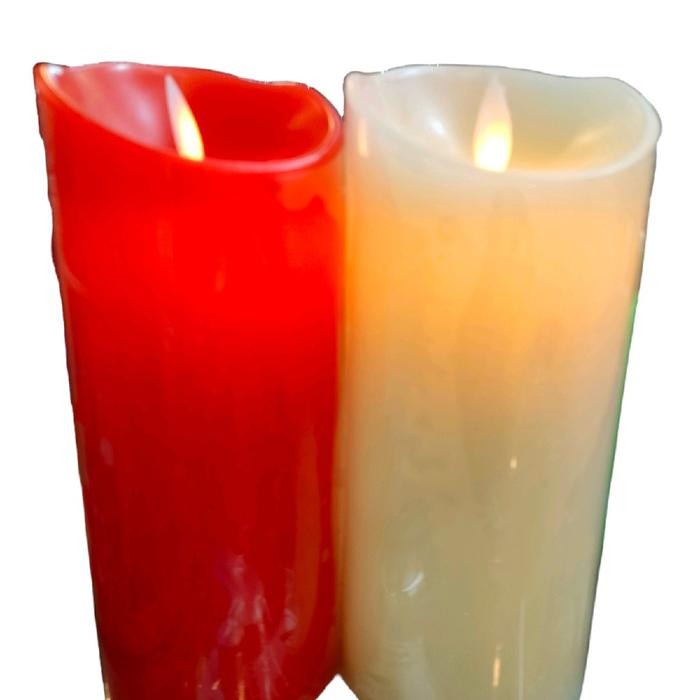 LILIN LED LAMPU MERAH BESAR LILIN ALTAR