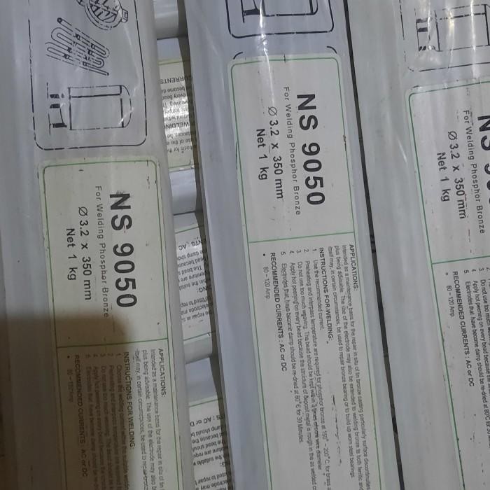 [Allthebest] jual kawat las Nikko steel Bronze phose/NS 9050 ukuran 3.2mm-kab.surab