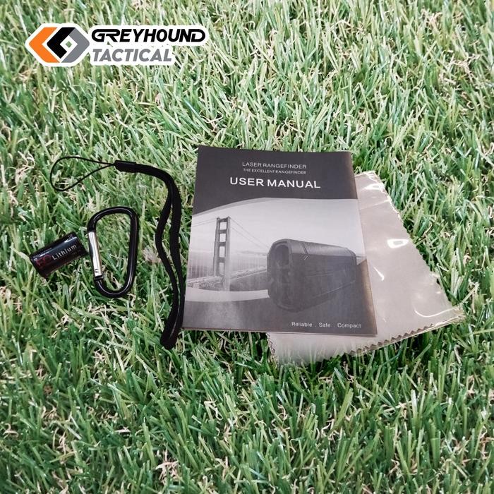 (Allthebest) Range Finder Greyhound RFX-5650 Alat Ukur Jarak Rangefinder Laser Golf