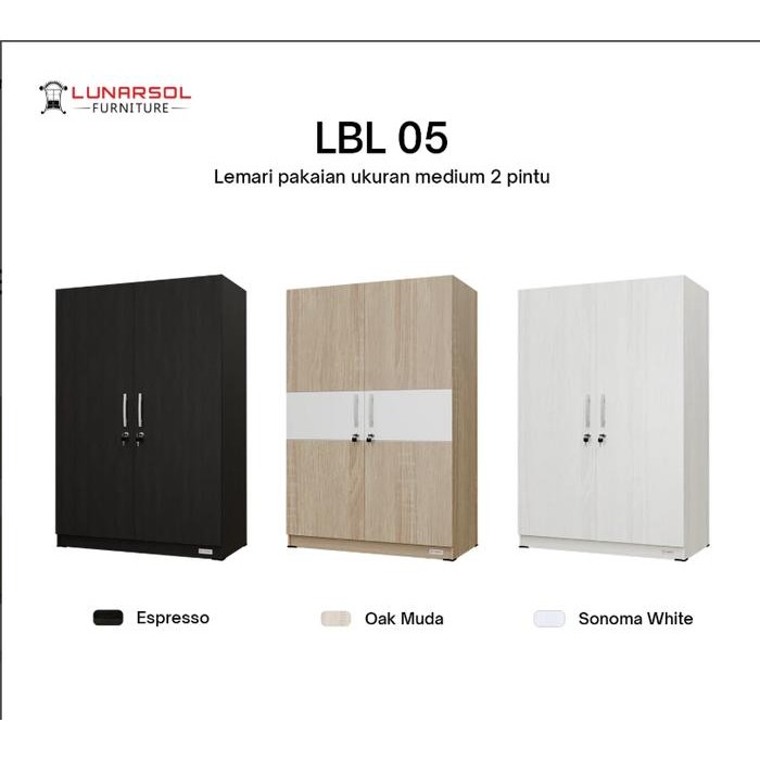 Lemari Pakaian Anak 2 Pintu