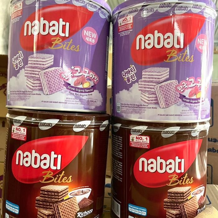

New 2 kaleng Wafer NABATI 287gram