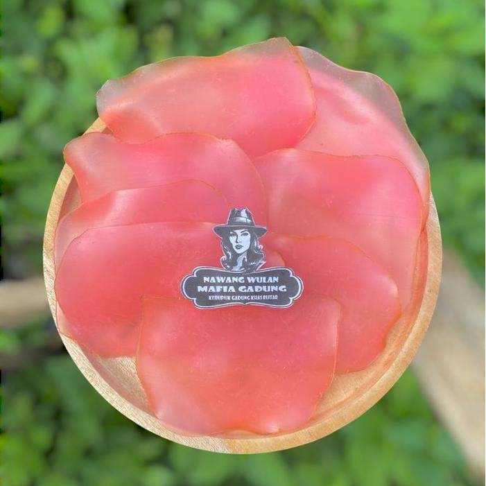 

New 1 KG KERUPUK MERAH KHAS PADANG KERUPUK RUJAK MENTAH