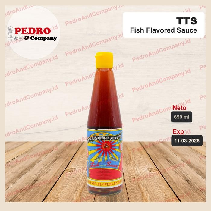 

TTS fish sauce kecap ikan teri asin 650 ml - matahari New