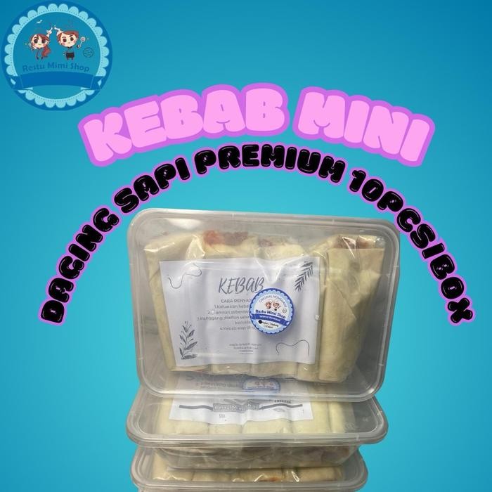 

Kebab Mini isi 10pcs Daging Sapi - Makanan Instan - Food Frozen New