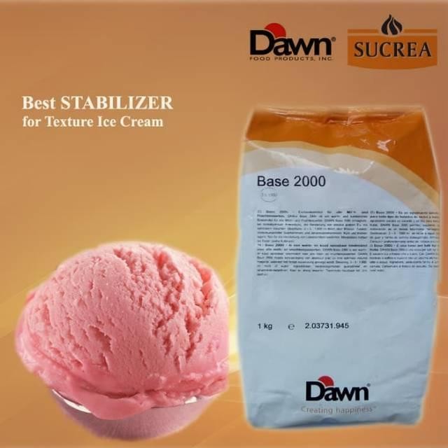 

New 50 gram Stabilizer ice cream base 2000 pelembut ice cream