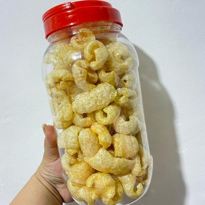 

New kerupuk kulit babi 2 liter