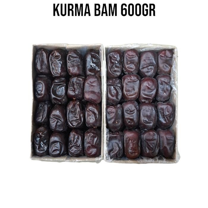 

New [PAKET HEMAT 600GR x 2] Kurma Bam Madu Anggur - Makanan Ringan - Snack Food Cemilan Manis