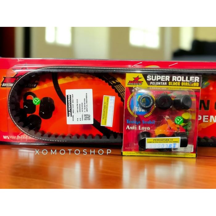 Vanbelt Vbelt Set Roller Beat Esp Scoopy Esp Brt