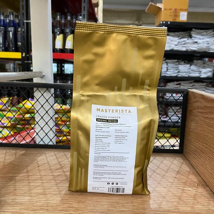 

PREMIUM Bubuk Minuman Masterista Original Matcha 800gr / Bubuk Minuman Rasa Matcha / Bubuk Matcha