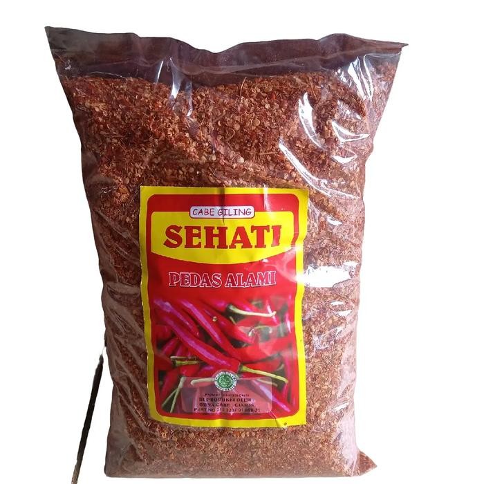 

PREMIUM 1KG CABE BUBUK KASAR SEHATI SUPER PEDAS PROMO MURAH COCOK UNTUK BUMBU DLL Cabai Rempah