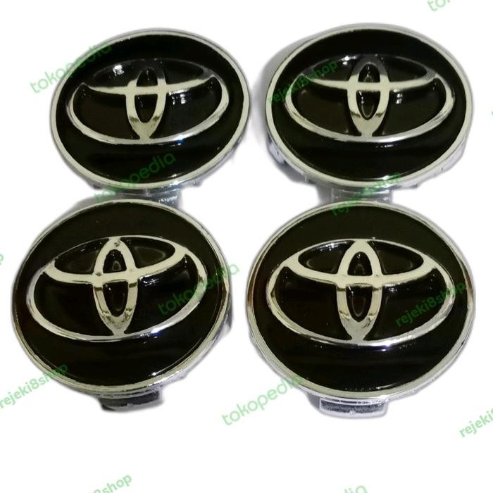 PREMIUM DOP VELG MOBIL AVANZA BLACK CHROME (4PCS) R15