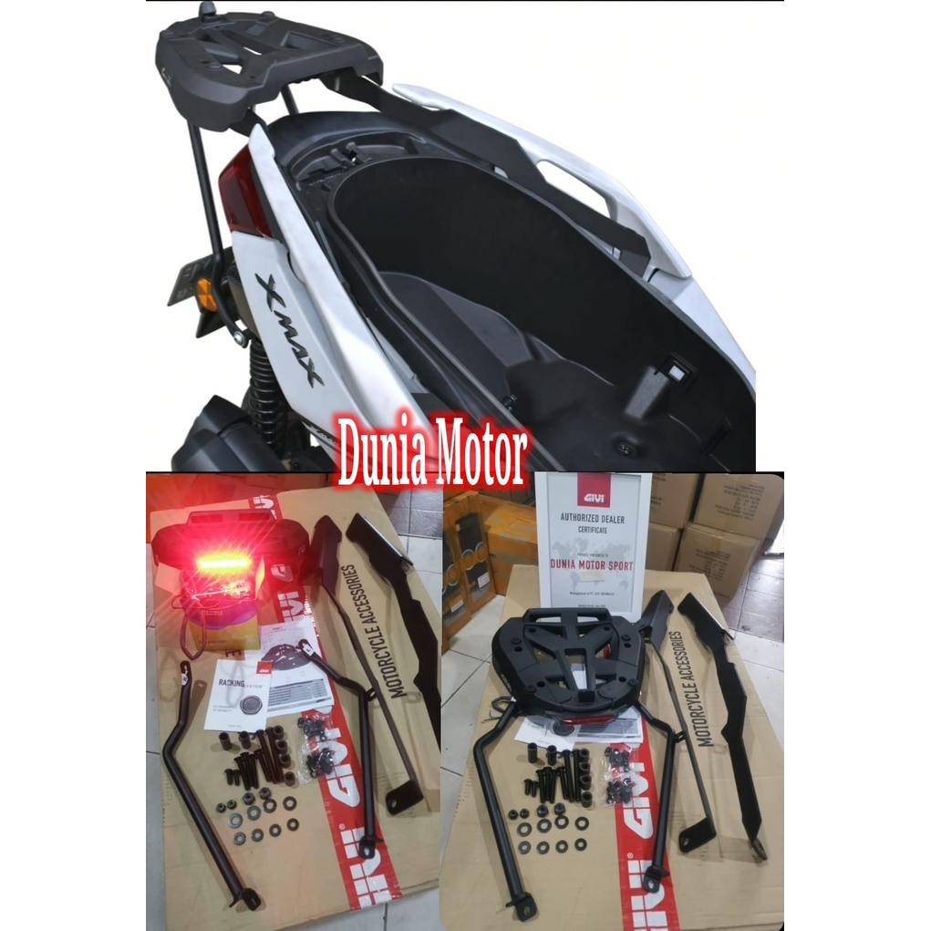 PREMIUM BREKET GIVI XMAX NEW 250 CONNECTED - GIVI SRX XMAX NEW ORIGINIL