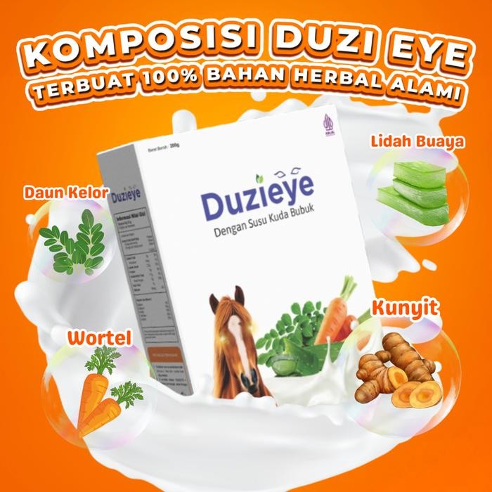 

PREMIUM Duzi Eye Susu Kuda Bubuk Nutrisi Mata