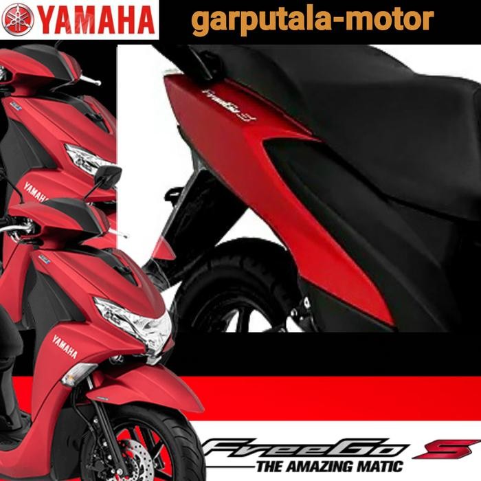 PREMIUM COVER SIDE 2 B5D-F1721-00-P5 RED DOP MDRM3 FREEGO COVER KANAN