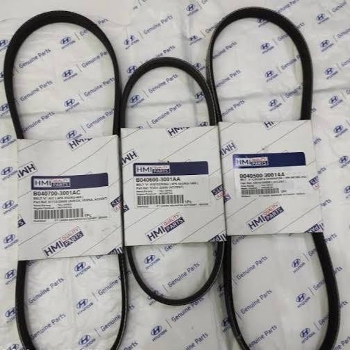Fan Belt Set Hyundai Accent Verna Avega Getz