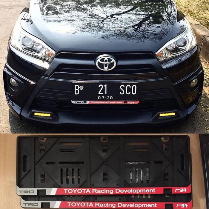 COVER PLAT NOMOR MOBIL TRD TOYOTA