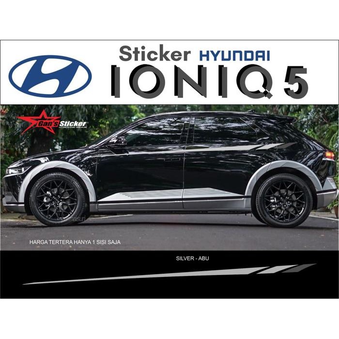STICKER HYUNDAI IONIQ 5 AKSESORIES HYUNDAI IONIQ 5