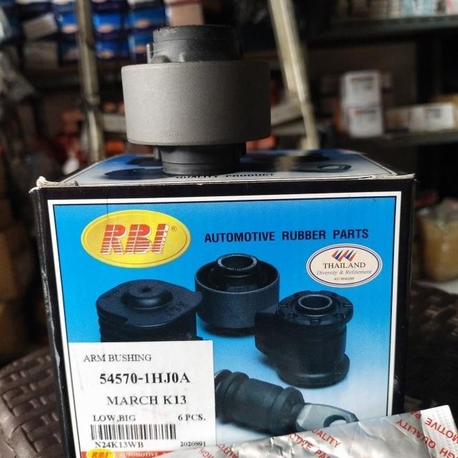 BUSHING ARM/BOS ARM NISSAN MARCH MERK RBI ORIGINAL THAILAND BESAR BIG