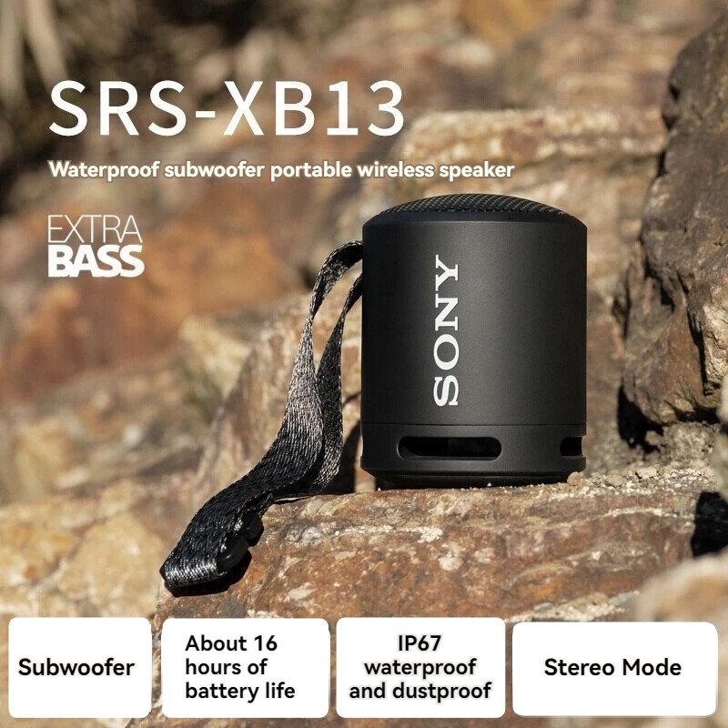 Original For Sony Srs-Xb13 Extra Bass Portable Wireless Speaker Xb13 Wireless Bluetooth Subwoofer
