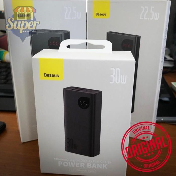 BASEUS Powerbank Adaman Metal Digital Display FastCharge 20000mAh PPAD