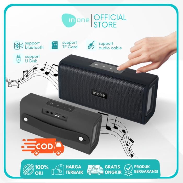 (Expert) INONE Portable Bluetooth Speaker Waterproof for Outdoor/Indoor Support