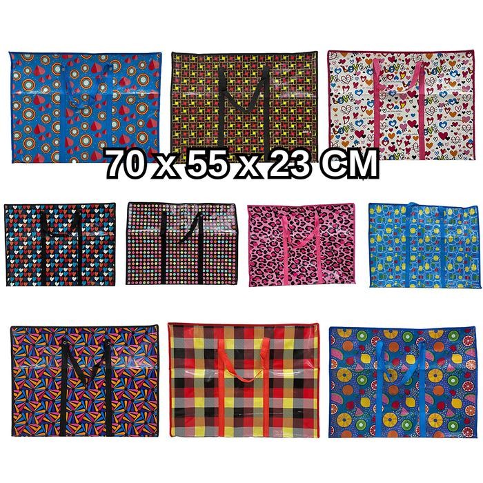 Tas Karung Serbaguna Tas Karung Belanja Besar Jumbo Tas Loundry Penyimpanan