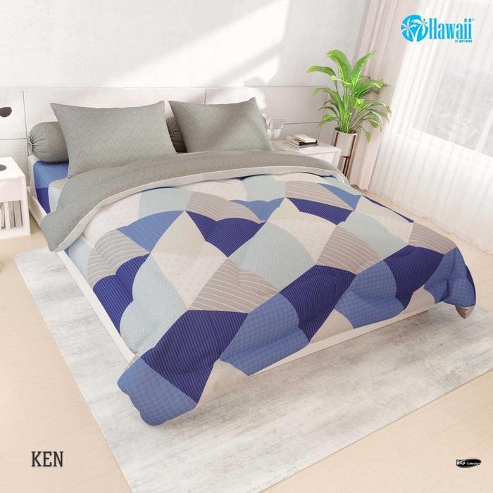 Bedcover Set 180x200 Hawai MY LOVE / Bed Cover Hawaii 180x200 Set