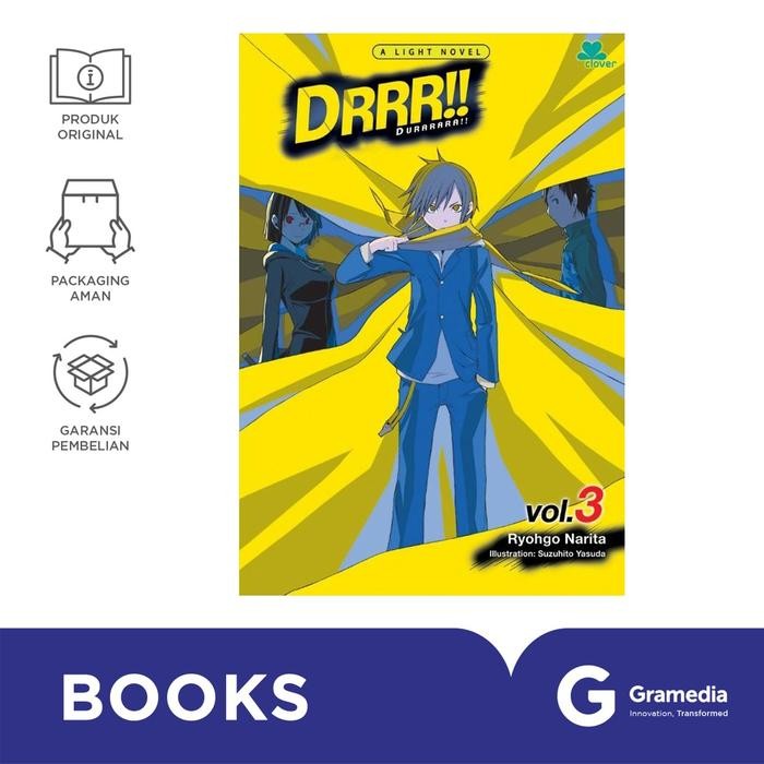 Gramedia Komik Drrr Durarara Volume 3 (Ryohgo Narita)