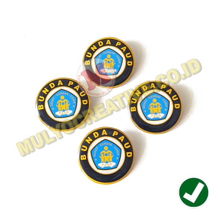 

Lencana Pin Bunda paud - Lencana Bros Badge Logo Bunda paud Murah PREMIUM