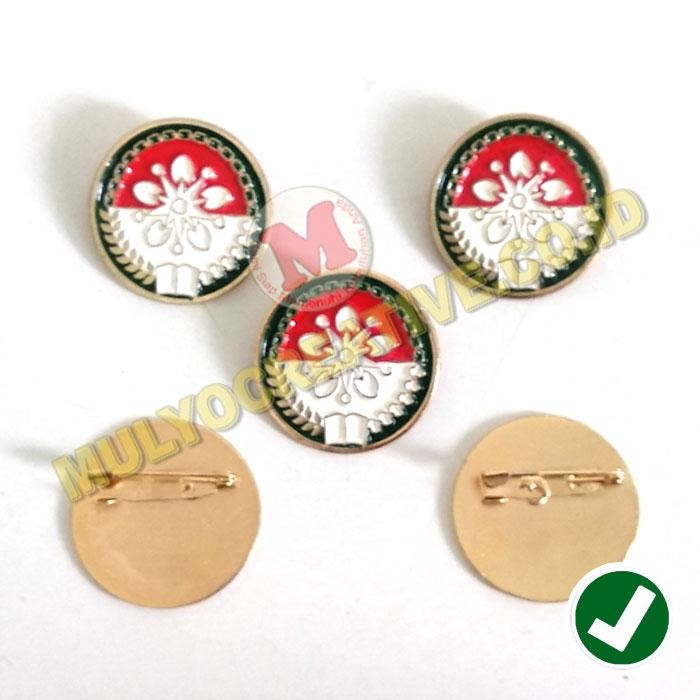 

Bros Pin Logo Dharma Wanita Indonesia Model Bulat Cor Murah PREMIUM