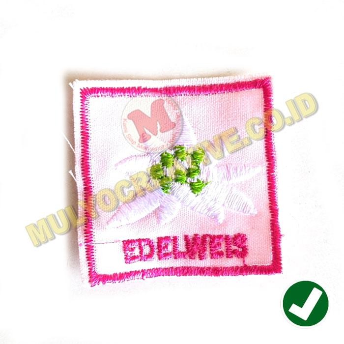 

Bordir Tanda Regu Bunga Edelweis Bet Bordir Tanda Regu Pramuka PREMIUM