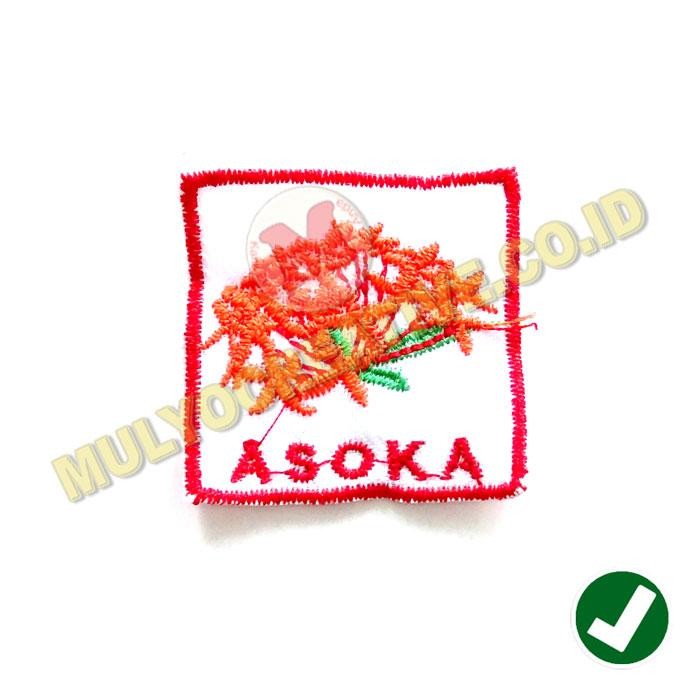 

Bordir Tanda Regu Bunga Asoka - Bordir Tanda Lambang Regu Pramuka PREMIUM