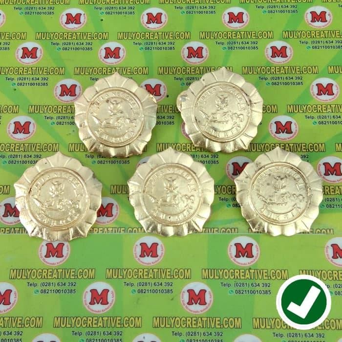 

Lencana Brevet Pin Logo Bela Negara NKRI Bahan Kuningan Model Bunga PREMIUM