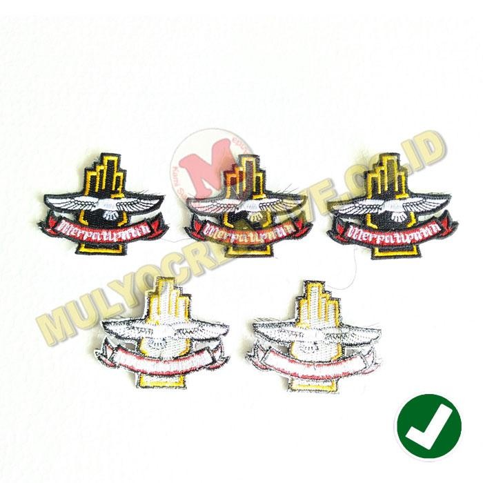 

Bet Bordir Logo Merpati Putih Emblem MP Atribut Komunitas PREMIUM