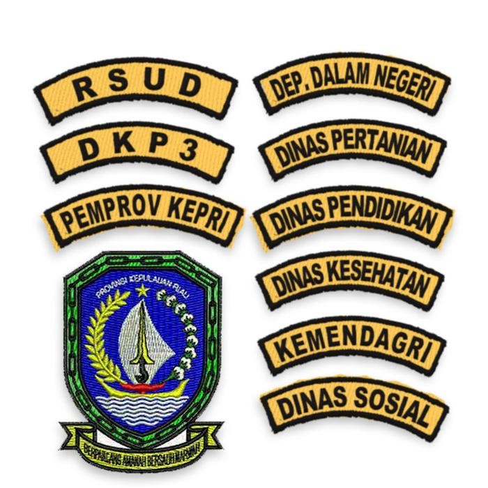

Bed Bordir Logo Dinas Provinsi Kepulauan Riau - Bordir Pemprov PREMIUM