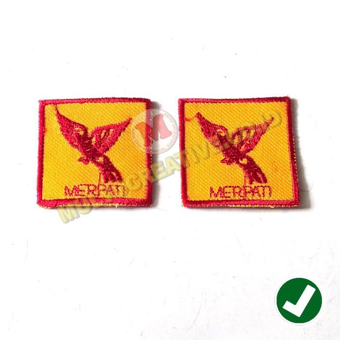 

Bordir Tanda Regu Merpati - Bordir Lambang Regu Pramuka PREMIUM