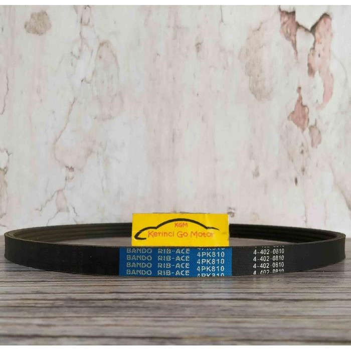 BEST SELLER BANDO VAN BELT 4PK 810 RIB BELT TALI KIPAS 4PK-810 FAN BELT ALUR