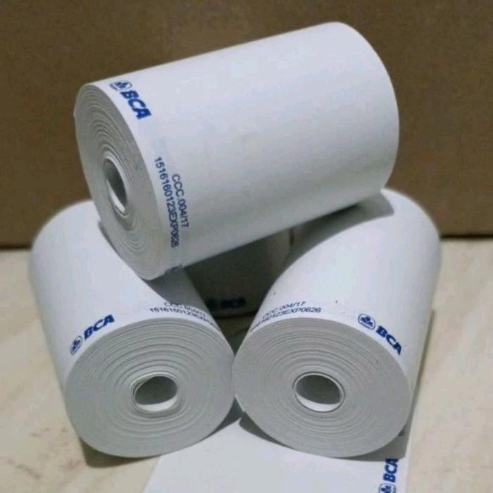 

20 Roll Kertas Thermal Edc 57X40Mm Logo Bca